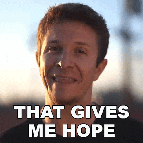 That Gives Me Hope Wren Weichman GIF - That Gives Me Hope Wren Weichman Corridor Crew GIFs