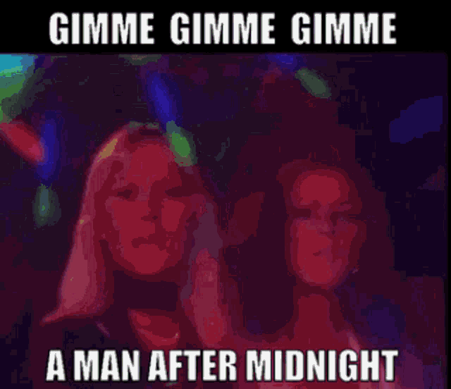 Abba Gimme Gimme Gimme GIF - Abba Gimme Gimme Gimme A Man After Midnight GIFs