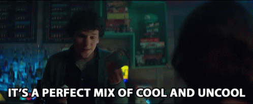 Its A Perfect Mix Of Cool And Uncool Balanced GIF - Its A Perfect Mix Of Cool And Uncool Cool And Uncool Balanced GIFs