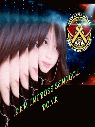 gkm ini boss senggol donk is written on a poster