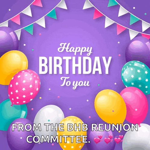 a birthday card that says happy birthday to you