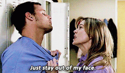 Greys Anatomy Meredith Grey GIF - Greys Anatomy Meredith Grey Just Stay Out Of My Face GIFs
