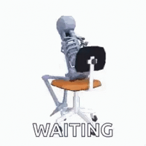 Skeleton Waiting GIF - Skeleton Waiting Hmmm GIFs