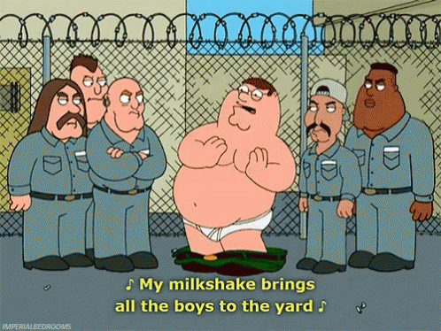 Family Guy GIF - Milk Shake My Milk Shake Boys To The Yard GIFs