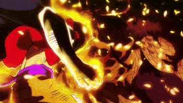 a cartoon drawing of a person 's foot on a fireball