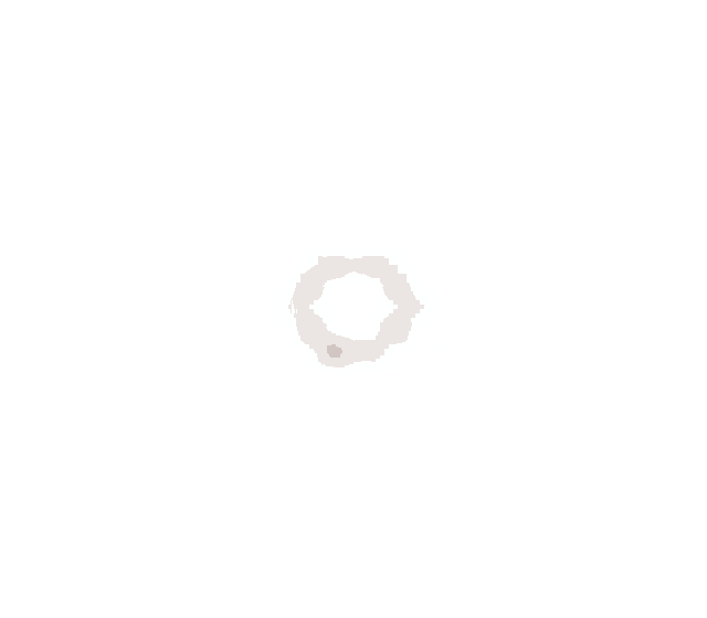 a pixel art illustration of a speech bubble with a smiley face in it .
