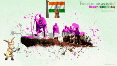 Happy Republic Day Greetings GIF - Happy Republic Day Greetings Flowers GIFs