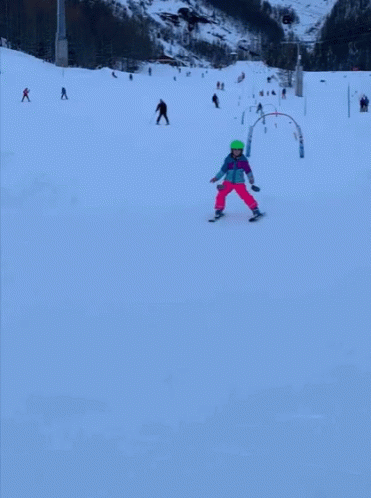 Kid Skiing GIF - Kid Skiing Ski GIFs