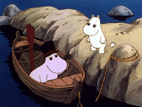Moomin Boat GIF