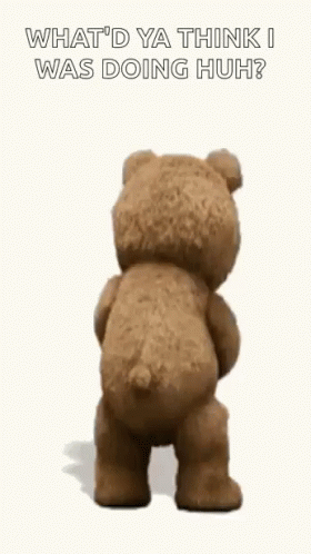 Teddy Bear Drinking GIF - Teddy Bear Drinking Ted GIFs