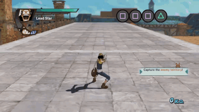 a screenshot of a video game that says capture the enemy territory at the bottom