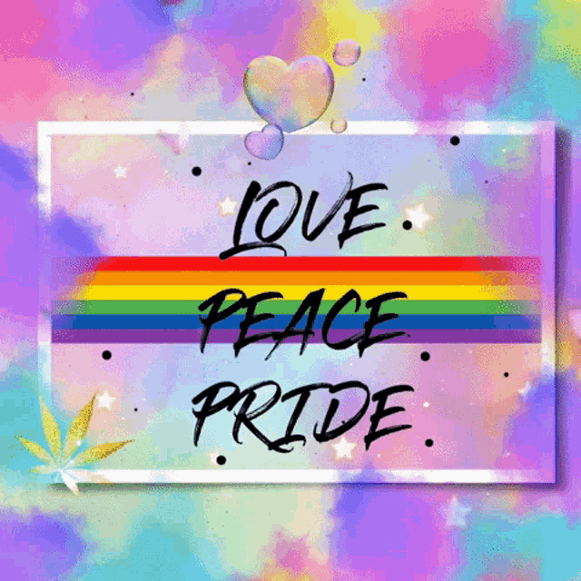 Love Peace GIF - Love Peace Pride GIFs