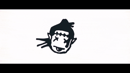 a silhouette of a person is surrounded by chinese writing .
