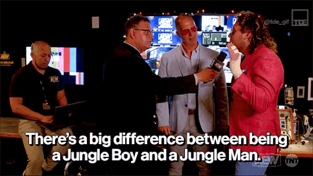 Kenny Omega Jungle Boy GIF - Kenny Omega Jungle Boy Jungle Man GIFs