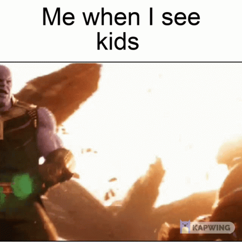 I Punch Kids Thanos GIF - I Punch Kids Thanos Endgame GIFs