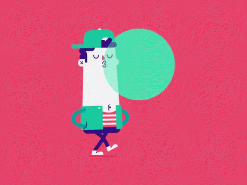 36days Of Type Chewing Gum GIF - 36days Of Type Chewing Gum 36days GIFs