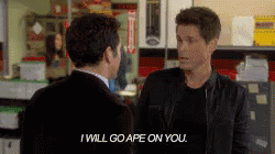 When You'Re Hangry GIF - Ape Roblowe Parksandrecreation GIFs
