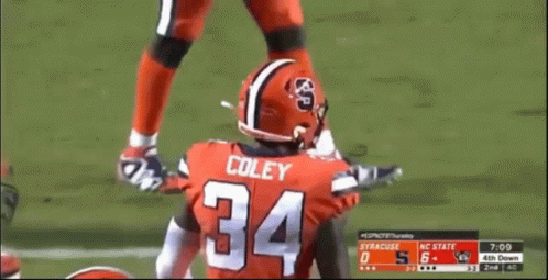Eric Coley Coley GIF - Eric Coley Coley Syracuse Football GIFs