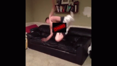 4 GIF - Nude Censored Jumping GIFs