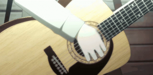 Angel Beats Iwasawa GIF - Angel Beats Iwasawa Guitar GIFs