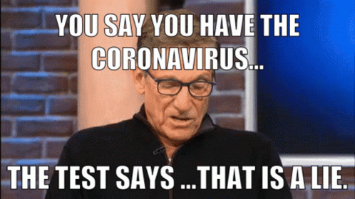 Coronavirus Testing GIF - Coronavirus Testing Lie GIFs