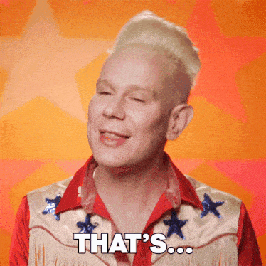 a man wearing a cowboy outfit says that 's