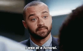 Jesse Williams Jackson Avery GIF - Jesse Williams Jackson Avery I Was At A Funeral GIFs