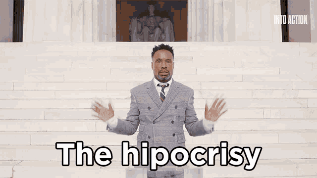Billy Porter The Hypocrisy Is Staggering GIF