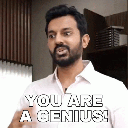 You Are A Genius Faisal Khan GIF - You Are A Genius Faisal Khan Thats Brilliant GIFs