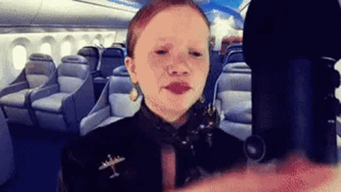 Give It To Me Thank You GIF - Give It To Me Thank You Life With Flight Attendant GIFs