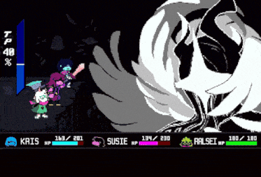 a screenshot of a video game with a character named kris