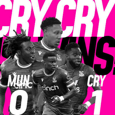 a group of soccer players on a pink background with the words cry cry