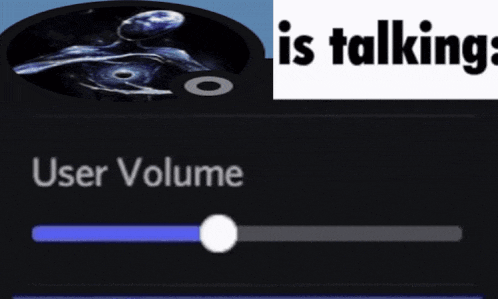 a screen that says ' user vol ' on it