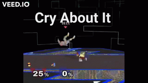 Cry About It Falcon GIF - Cry About It Falcon Ssbm GIFs