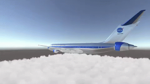 Airplane Animation GIF - Nasa Nasa Gifs Airplane Animation GIFs