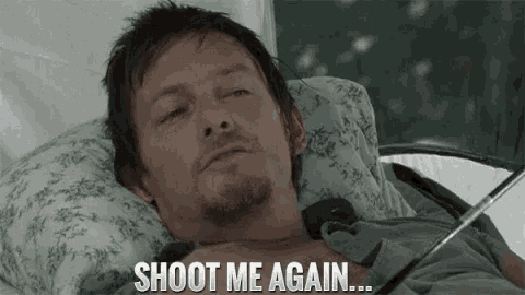 Daryl Dixon Shoot Me GIF - Daryl Dixon Shoot Me Best GIFs
