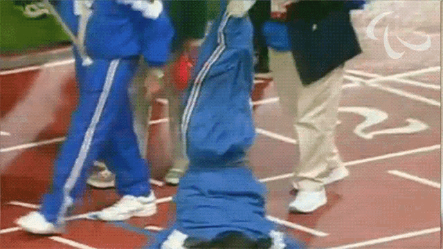 Handstand Paralympic Games GIF - Handstand Paralympic Games Walking Using My Hands GIFs