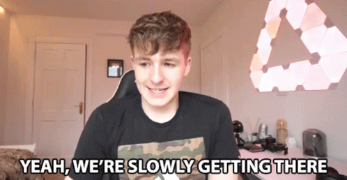 Yeah Were Slowly Getting There Adam Beales GIF - Yeah Were Slowly Getting There Adam Beales Adam B GIFs