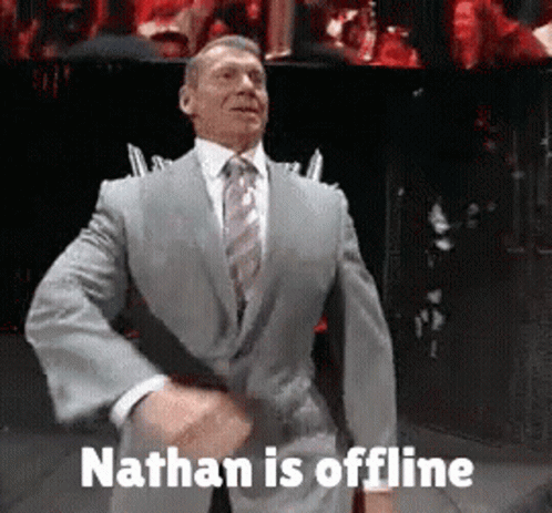 Nathan Is Offline Wwe GIF - Nathan Is Offline Nathan Is Nathan GIFs
