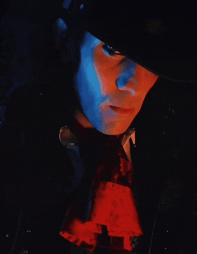 a poster for vampire bounty hunter with a man in a hat