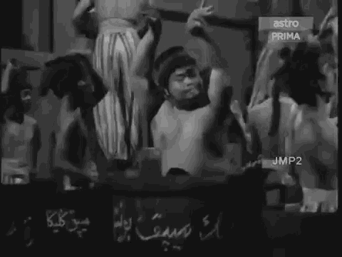 Ali Baba Dancing GIF - Ali Baba Dancing Bujang Lapok GIFs
