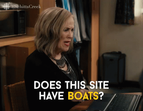 Does This Site Have Boats Moira Rose GIF - Does This Site Have Boats Moira Rose Moira GIFs