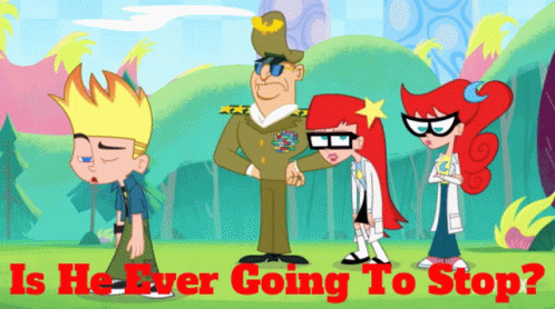 Johnny Test Susan Test GIF - Johnny Test Susan Test Is He Ever Going To Stop GIFs