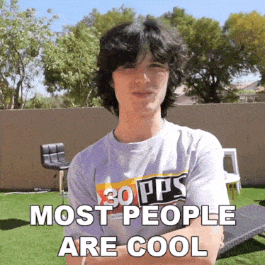 Most People Are Cool Benjamin Spande GIF - Most People Are Cool Benjamin Spande Lofe GIFs