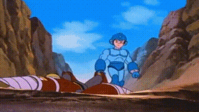 Mg Mega Man Absorb GIF - Mg Mega Man Mega Man Absorb GIFs