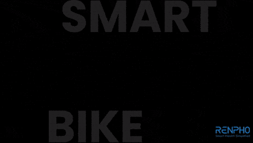 a smart bike is being advertised by renpho smart health simplified
