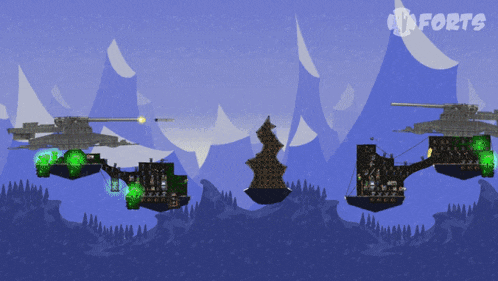 a screenshot of a video game that says ' fort ' on it