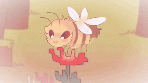 Happy Flower GIF - Happy Flower Bee GIFs
