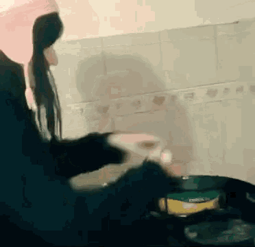 Mica Suarez Fry Egg GIF - Mica Suarez Fry Egg Cooking GIFs