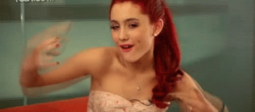 Ariana Grande Love GIF - Ariana Grande Love Red Hair GIFs